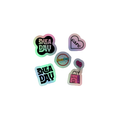 SheaDay Holographic Sticker Set