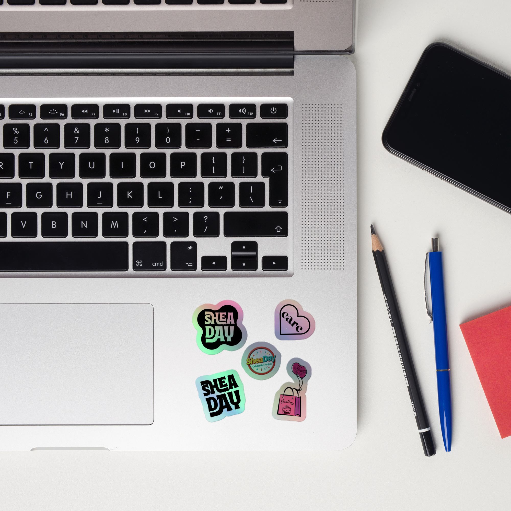 SheaDay Holographic Sticker Set